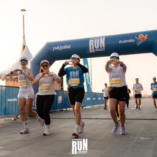 Race photo from YUK TRAVEL RUN