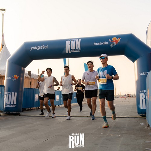 Race photo from YUK TRAVEL RUN