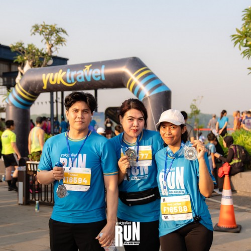Race photo from YUK TRAVEL RUN