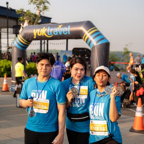 Race photo from YUK TRAVEL RUN