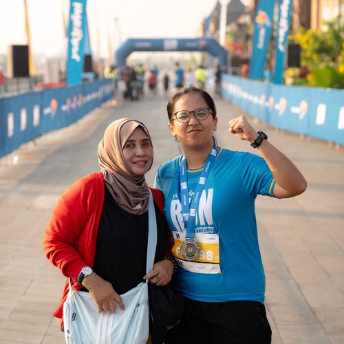 Race photo from YUK TRAVEL RUN
