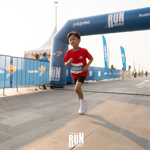 Race photo from YUK TRAVEL RUN