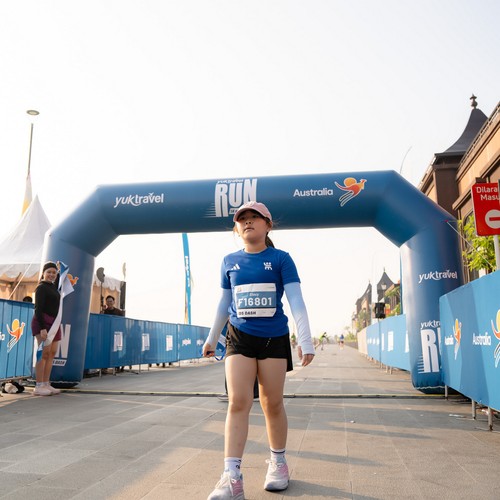 Race photo from YUK TRAVEL RUN