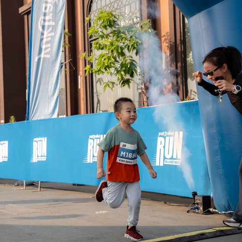 Race photo from YUK TRAVEL RUN