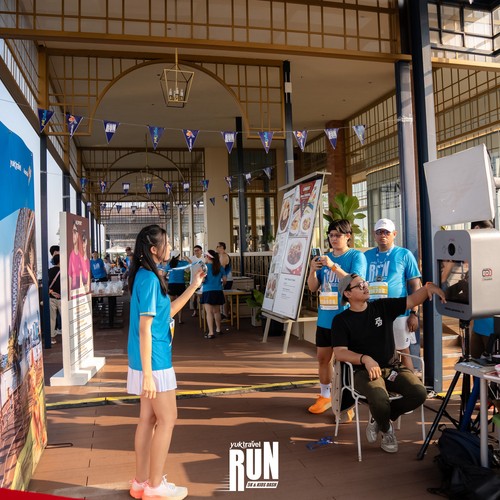 Race photo from YUK TRAVEL RUN