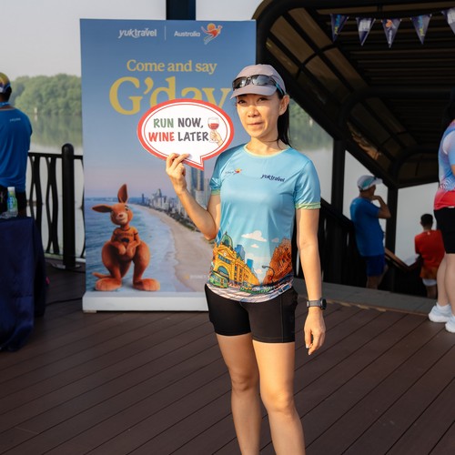 Race photo from YUK TRAVEL RUN