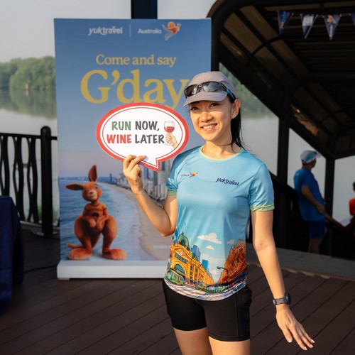 Race photo from YUK TRAVEL RUN