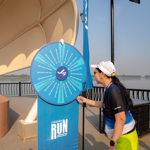 Race photo from YUK TRAVEL RUN