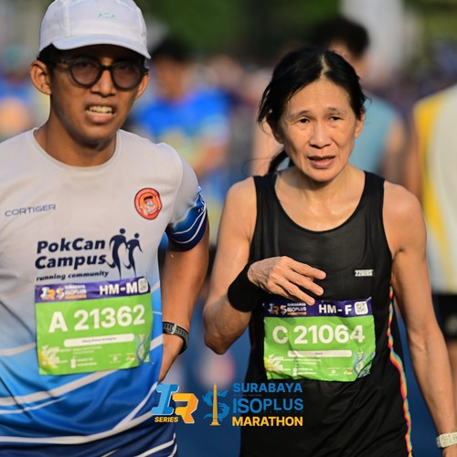 Race photo from SURABAYA ISOPLUS MARATHON 2026