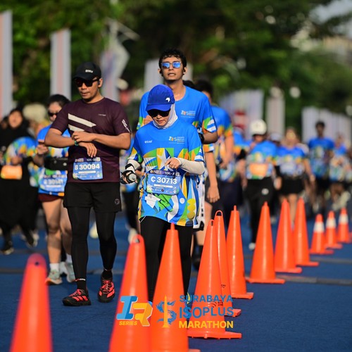 Race photo from SURABAYA ISOPLUS MARATHON 2026