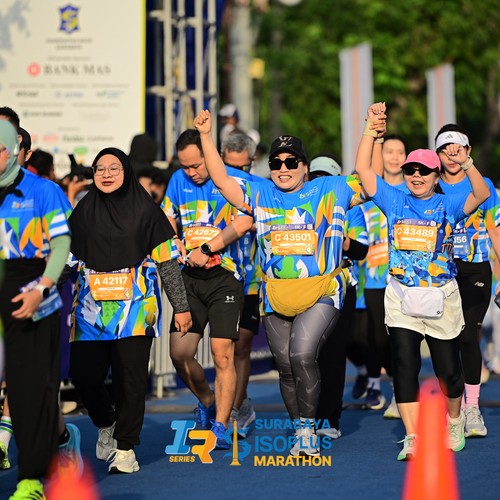 Race photo from SURABAYA ISOPLUS MARATHON 2026