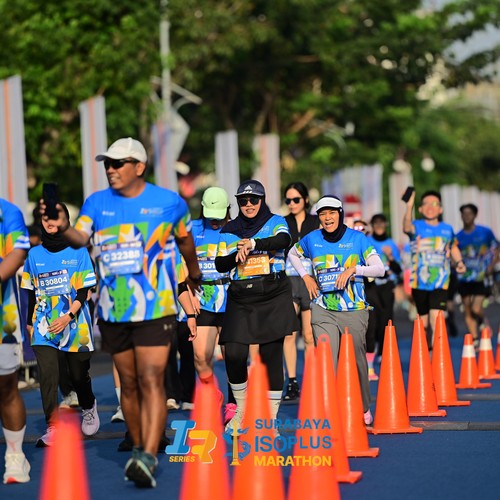 Race photo from SURABAYA ISOPLUS MARATHON 2026