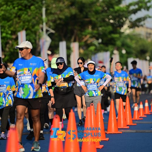 Race photo from SURABAYA ISOPLUS MARATHON 2026