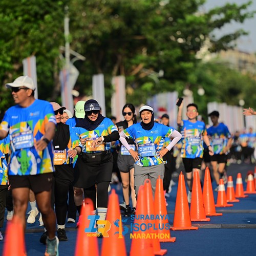 Race photo from SURABAYA ISOPLUS MARATHON 2026