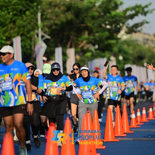 Race photo from SURABAYA ISOPLUS MARATHON 2026