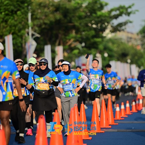 Race photo from SURABAYA ISOPLUS MARATHON 2026