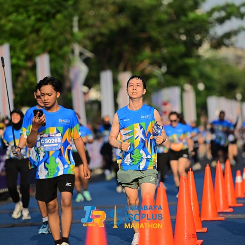 Race photo from SURABAYA ISOPLUS MARATHON 2026