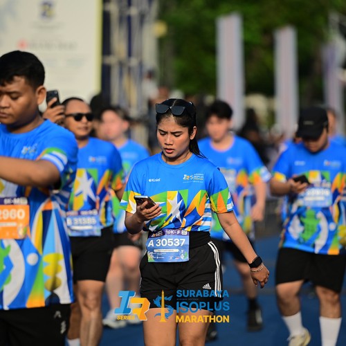 Race photo from SURABAYA ISOPLUS MARATHON 2026