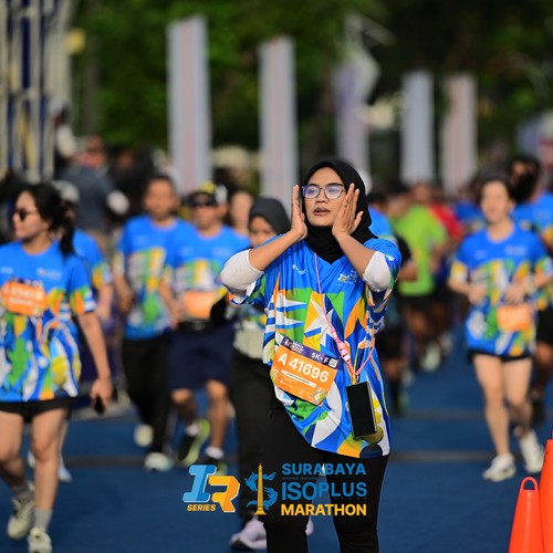 Race photo from SURABAYA ISOPLUS MARATHON 2026