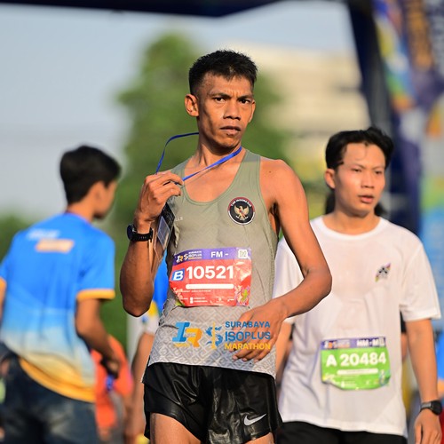 Race photo from SURABAYA ISOPLUS MARATHON 2026