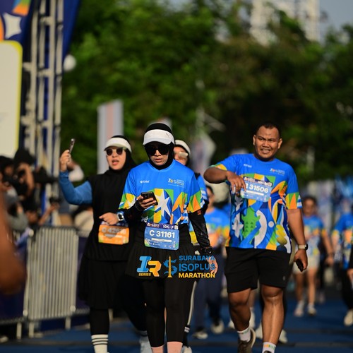 Race photo from SURABAYA ISOPLUS MARATHON 2026