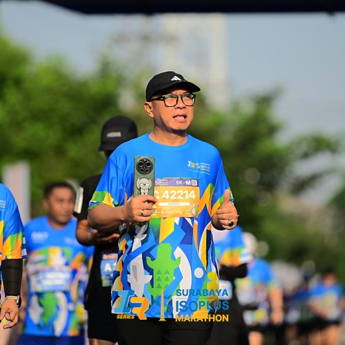 Race photo from SURABAYA ISOPLUS MARATHON 2026