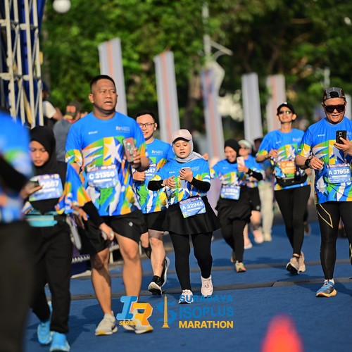 Race photo from SURABAYA ISOPLUS MARATHON 2026