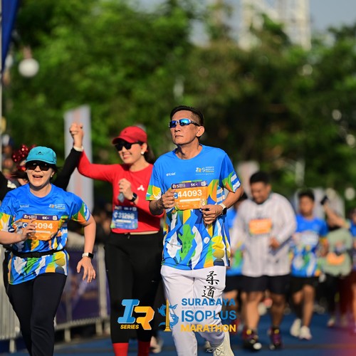 Race photo from SURABAYA ISOPLUS MARATHON 2026