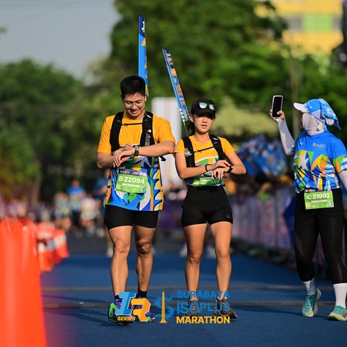 Race photo from SURABAYA ISOPLUS MARATHON 2026