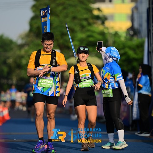 Race photo from SURABAYA ISOPLUS MARATHON 2026
