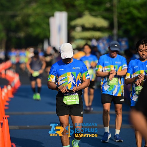 Race photo from SURABAYA ISOPLUS MARATHON 2026