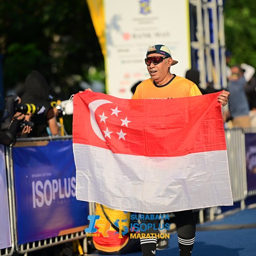 Race photo from SURABAYA ISOPLUS MARATHON 2026