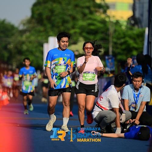 Race photo from SURABAYA ISOPLUS MARATHON 2026
