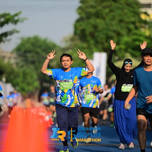 Race photo from SURABAYA ISOPLUS MARATHON 2026