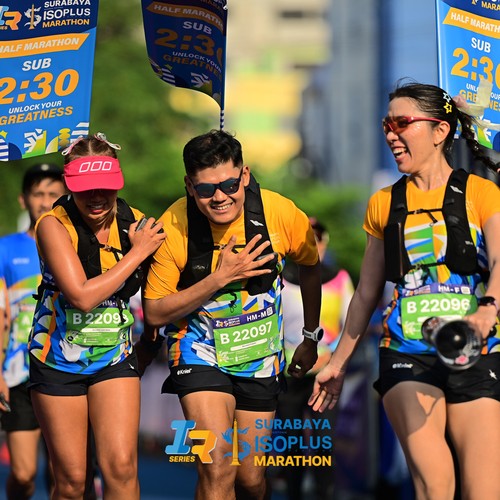 Race photo from SURABAYA ISOPLUS MARATHON 2026