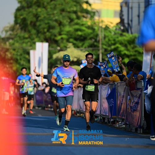 Race photo from SURABAYA ISOPLUS MARATHON 2026
