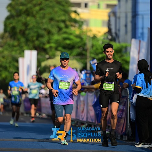 Race photo from SURABAYA ISOPLUS MARATHON 2026