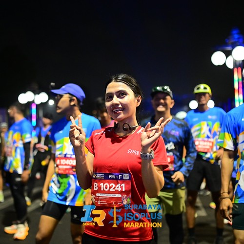 Race photo from SURABAYA ISOPLUS MARATHON 2026