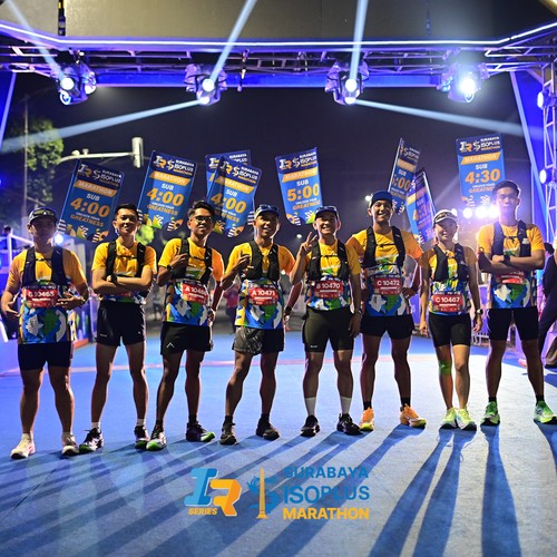 Race photo from SURABAYA ISOPLUS MARATHON 2026