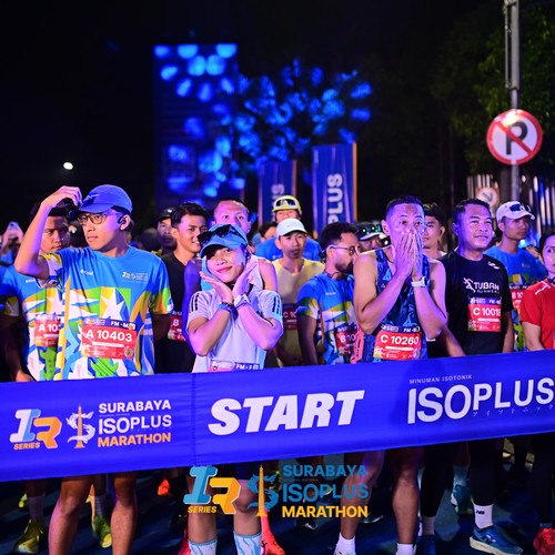 Race photo from SURABAYA ISOPLUS MARATHON 2026