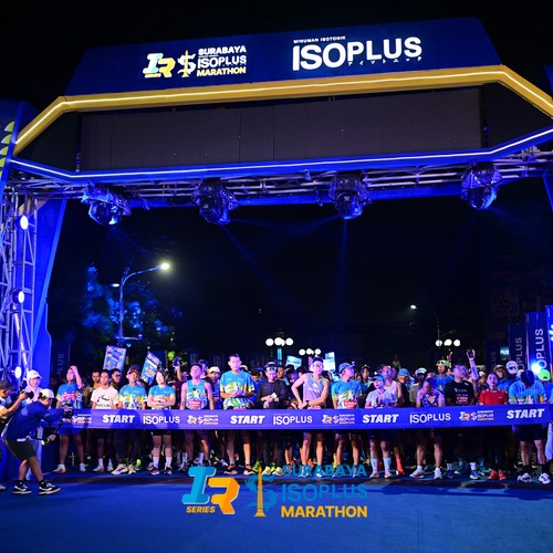 Race photo from SURABAYA ISOPLUS MARATHON 2026