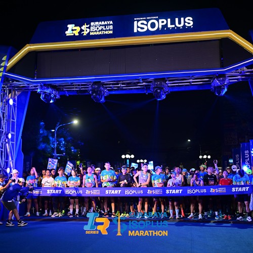 Race photo from SURABAYA ISOPLUS MARATHON 2026