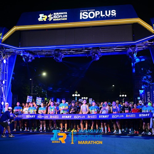 Race photo from SURABAYA ISOPLUS MARATHON 2026