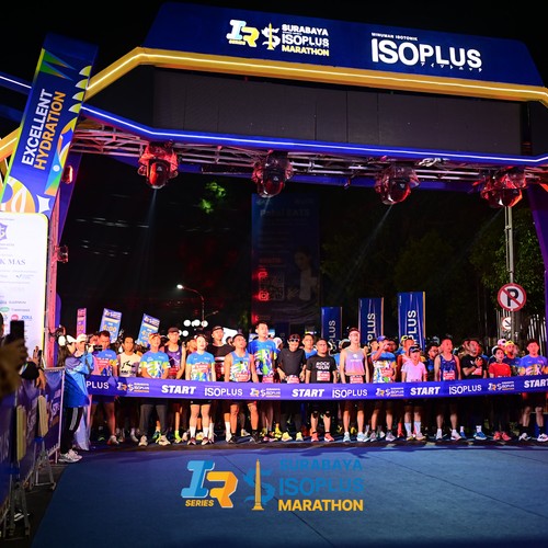 Race photo from SURABAYA ISOPLUS MARATHON 2026