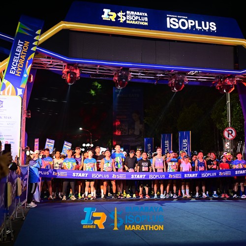 Race photo from SURABAYA ISOPLUS MARATHON 2026