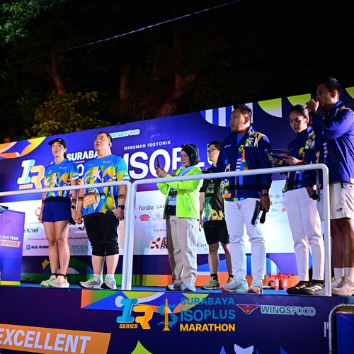 Race photo from SURABAYA ISOPLUS MARATHON 2026