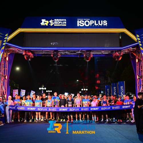 Race photo from SURABAYA ISOPLUS MARATHON 2026