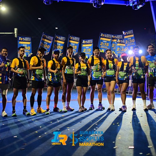 Race photo from SURABAYA ISOPLUS MARATHON 2026
