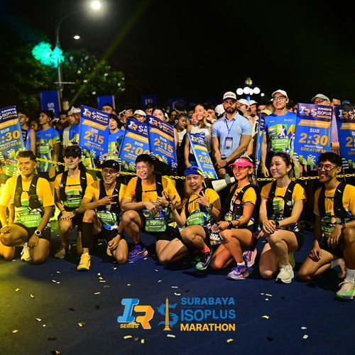 Race photo from SURABAYA ISOPLUS MARATHON 2026