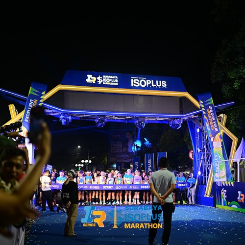Race photo from SURABAYA ISOPLUS MARATHON 2026